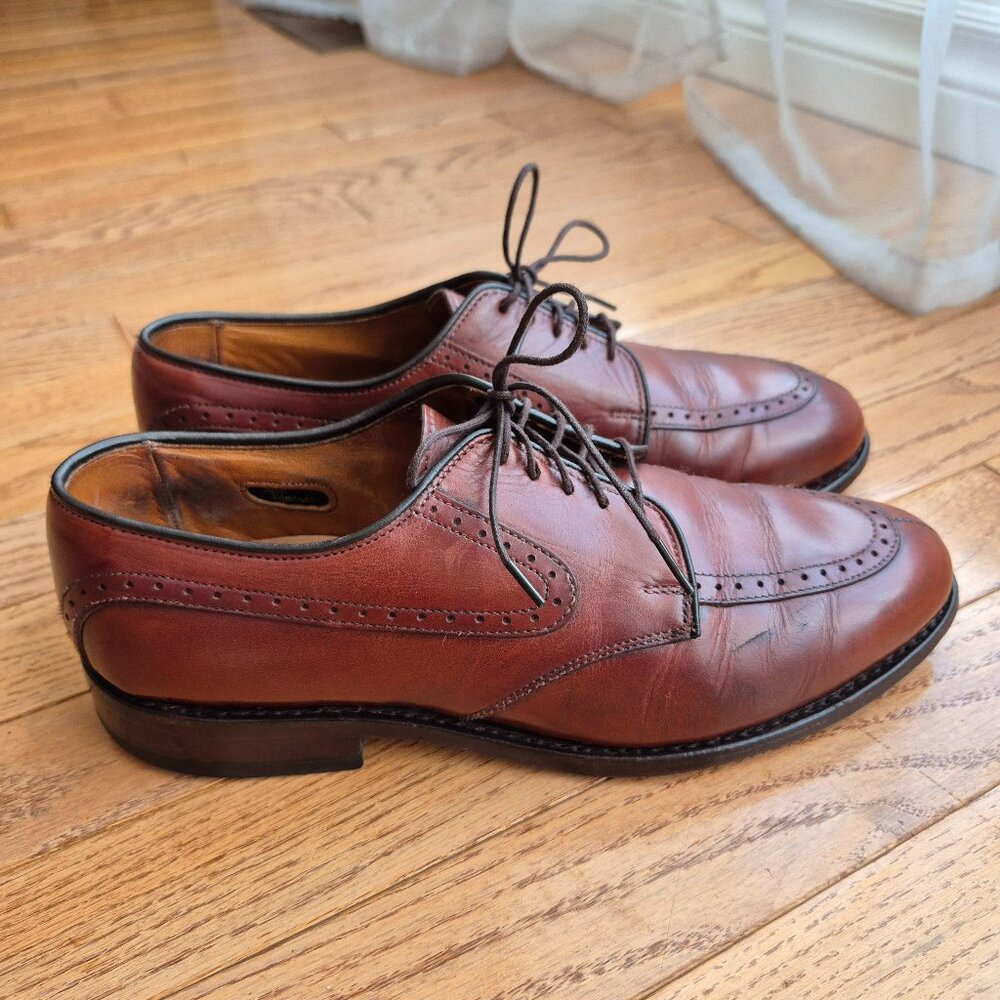 Allen Edmonds Kingsley Oxfords Dress Shoes Size 7 D Brown